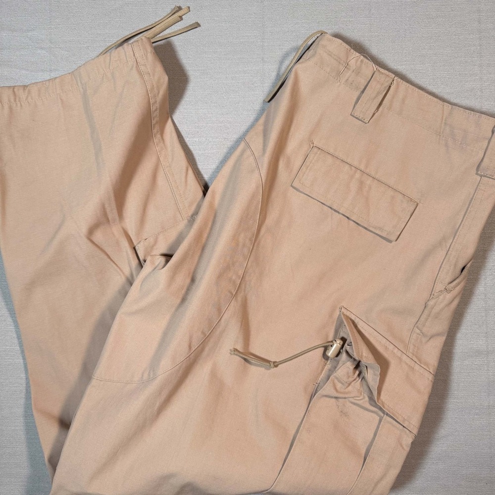 Tru-Spec Khaki Tactical Cargo Pants Mens XL Regular Ripstop Baggy Gorpcore Tan